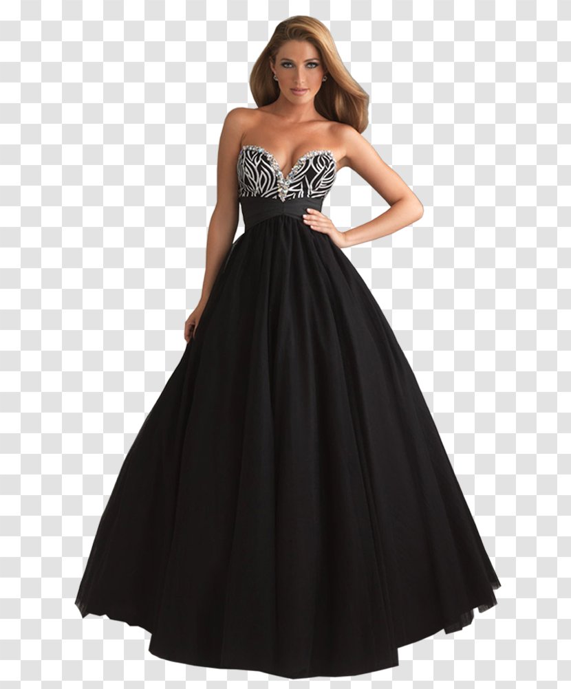 Dress Gown Prom Shoulder Transparent PNG