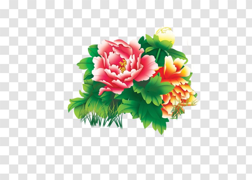 Download Flower Stock.xchng - Stockxchng - Hand-painted Peony Transparent PNG