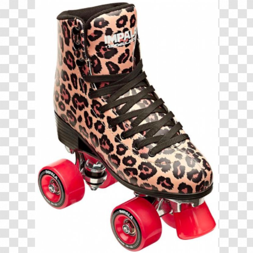 Impala Leopard Roller Skates Skating Skateboarding - Inline Transparent PNG