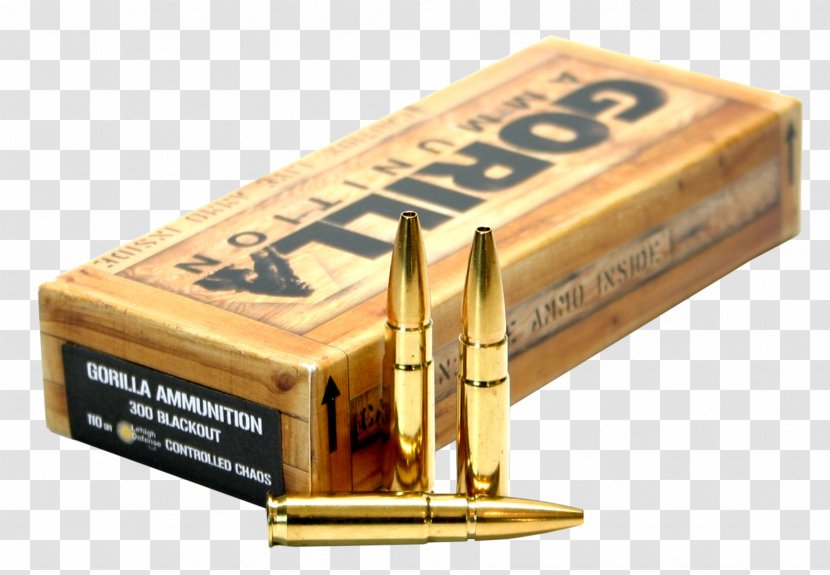 Ammunition .300 AAC Blackout Hollow-point Bullet Cartridge - Hollowpoint Transparent PNG