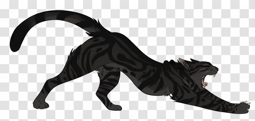 Cat Into The Wild Warriors Darkstripe Bluestar - Dog Like Mammal - Warrior Drawings Pencil Transparent PNG