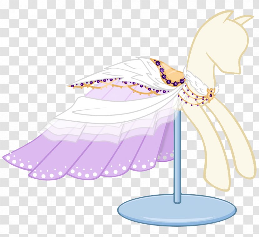 Rarity Pony Sunset Shimmer Dress Cutie Mark Crusaders - Evening Gown - Swan Princess Transparent PNG