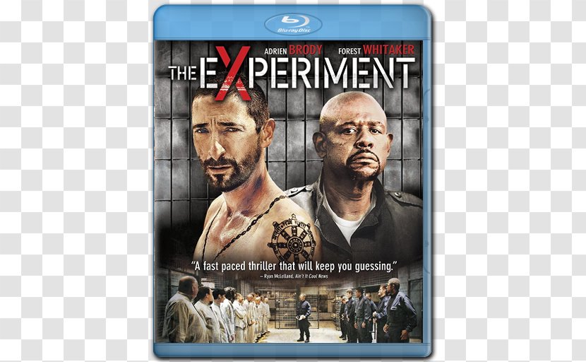 Paul Scheuring Adrien Brody The Experiment Blu-ray Disc United States Transparent PNG
