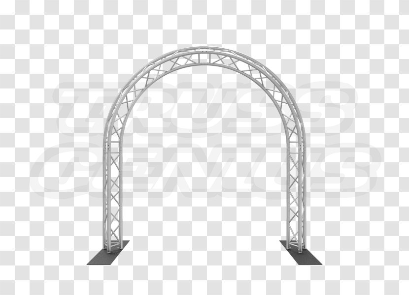Burr Truss Triangle Arch Steel - Foot Transparent PNG