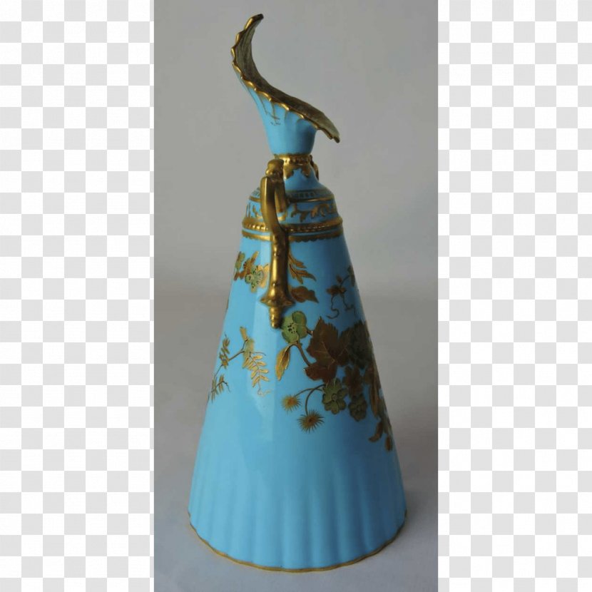 Ceramic Vase Figurine Turquoise - Artifact Transparent PNG