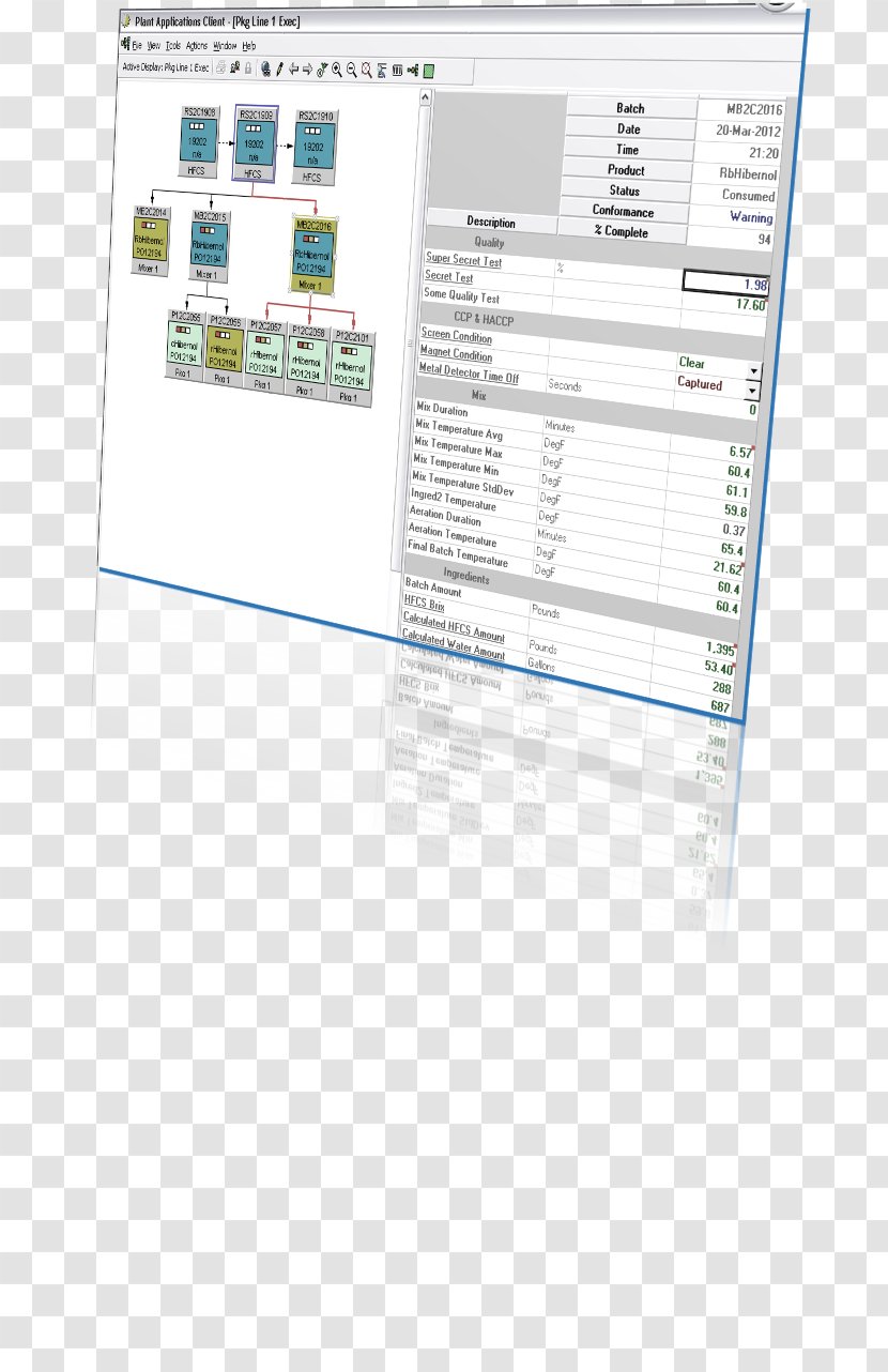 Screenshot Brand - Text - Manufacturing Execution System Transparent PNG