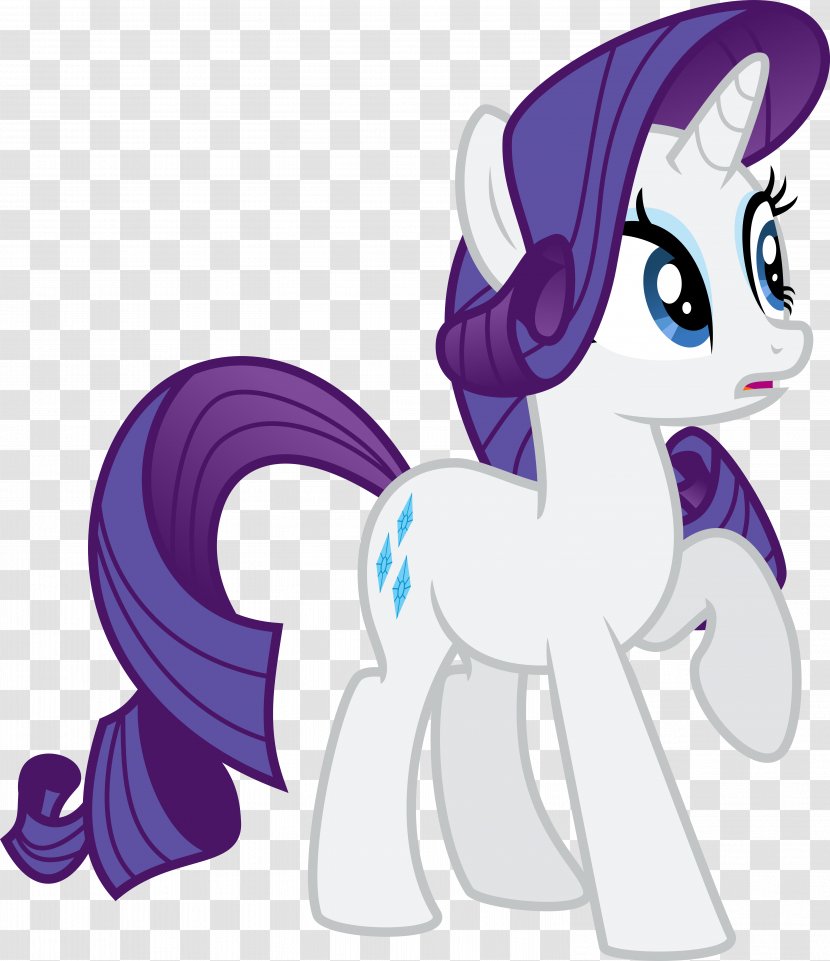 Rarity Twilight Sparkle Spike Pony Pinkie Pie - Purple - My Little Transparent PNG