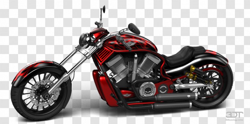 Motorcycle Chopper Cruiser Harley-Davidson Car Tuning - Motor Vehicle - Harley Transparent PNG
