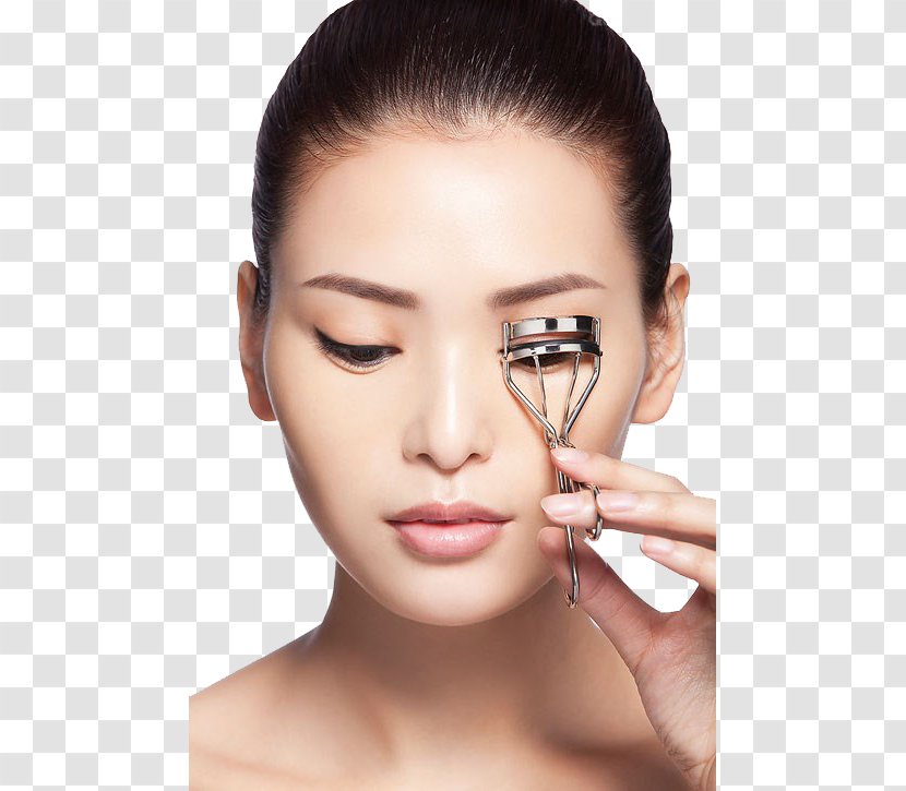 Eyelash Extensions Mascara Make-up Eye Shadow - Chin - Live Clip Eyelashes Transparent PNG