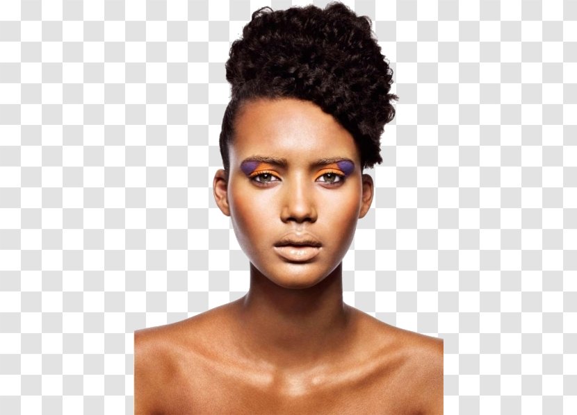 Cosmetics Fashion Eye Shadow Color Afro - Magazine - Hair Transparent PNG
