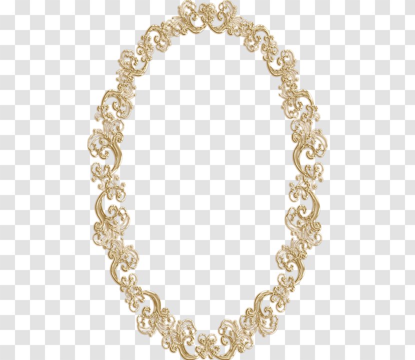 Clip Art - Jewelry Making - Oval Frame Transparent PNG