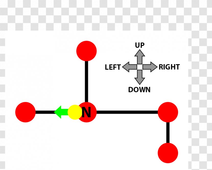 Line Point Angle - Red Transparent PNG