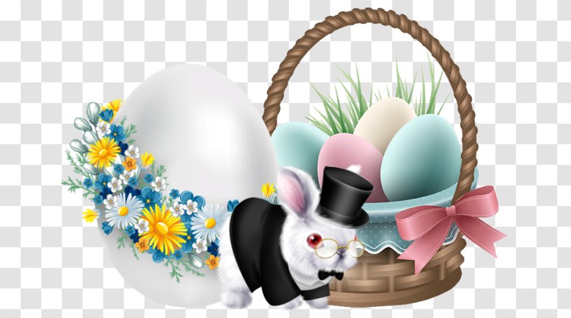Easter Bunny Egg Greeting & Note Cards Postcard Transparent PNG