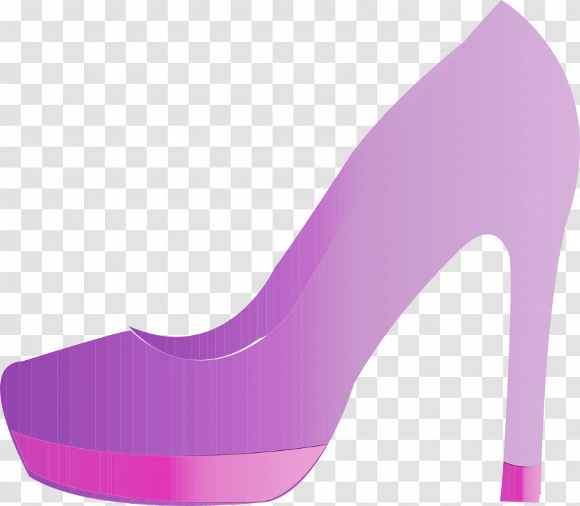 High Heels Footwear Purple Violet Pink Transparent PNG