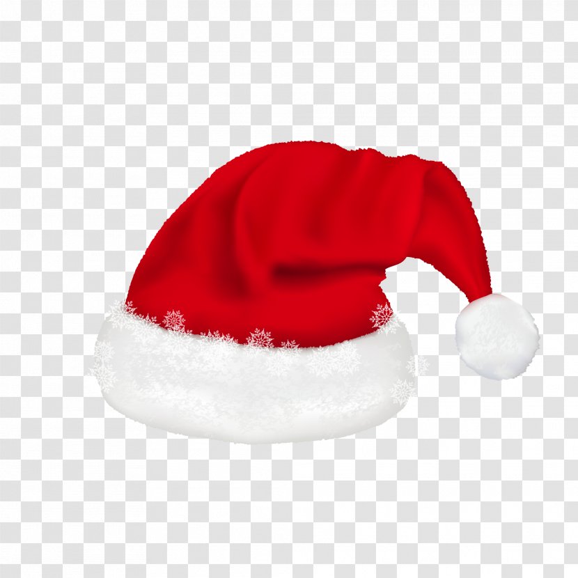 Santa Claus Christmas Ornament Decoration Headgear Hat - Baseball Cap Transparent PNG