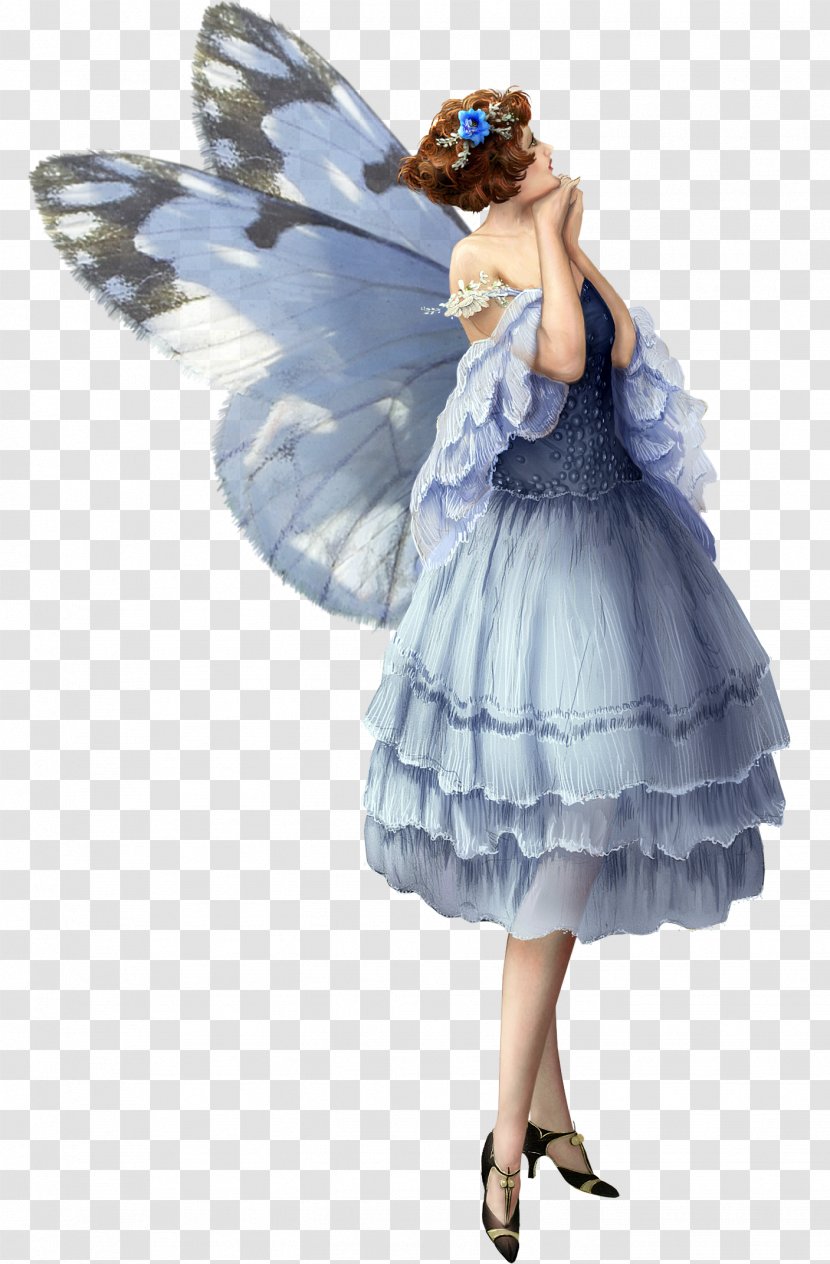 Female Doll - Fashion - Blue Elf Transparent PNG