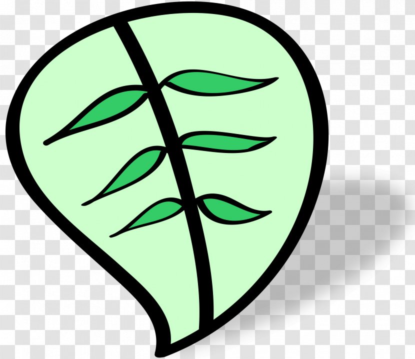 Green Clip Art - Diagram - Leaves Transparent PNG