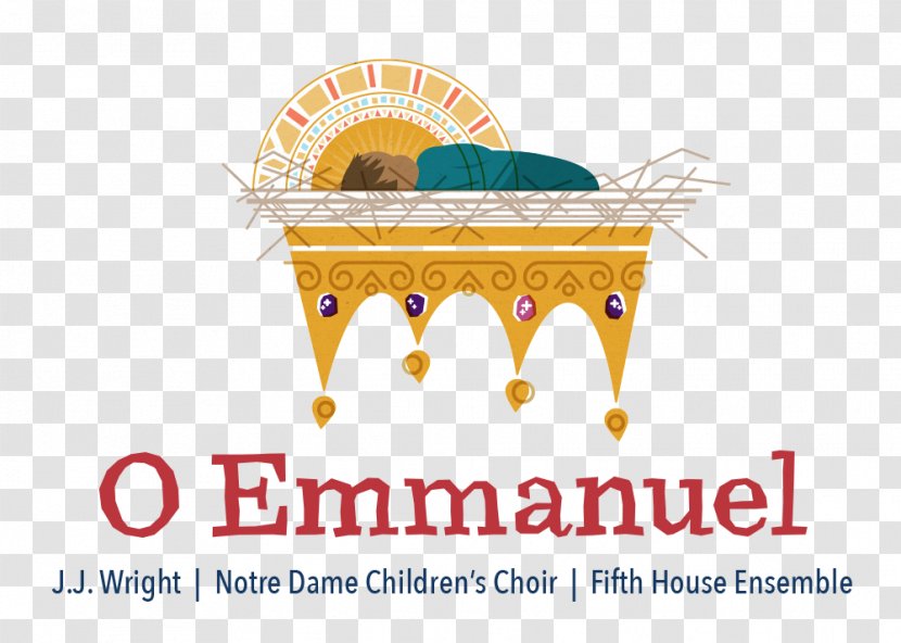 O Emmanuel Notre Dame Children's Choir J.J. Wright Fifth House Ensemble VII. - Cartoon - Frame Transparent PNG