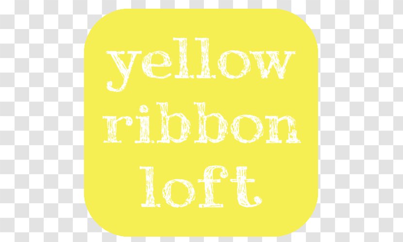 Font Poetry Brand Book Line - Sign - Support Our Troops Yellow Ribbon Transparent PNG