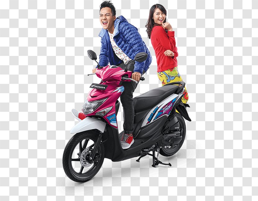 Honda Beat Suzuki Motorcycle PT Astra Motor - Vehicle Transparent PNG