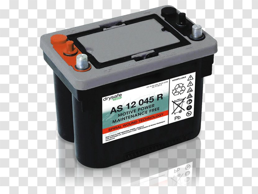 Rechargeable Battery Electric VRLA Volt Exide - Electrolyte Transparent PNG