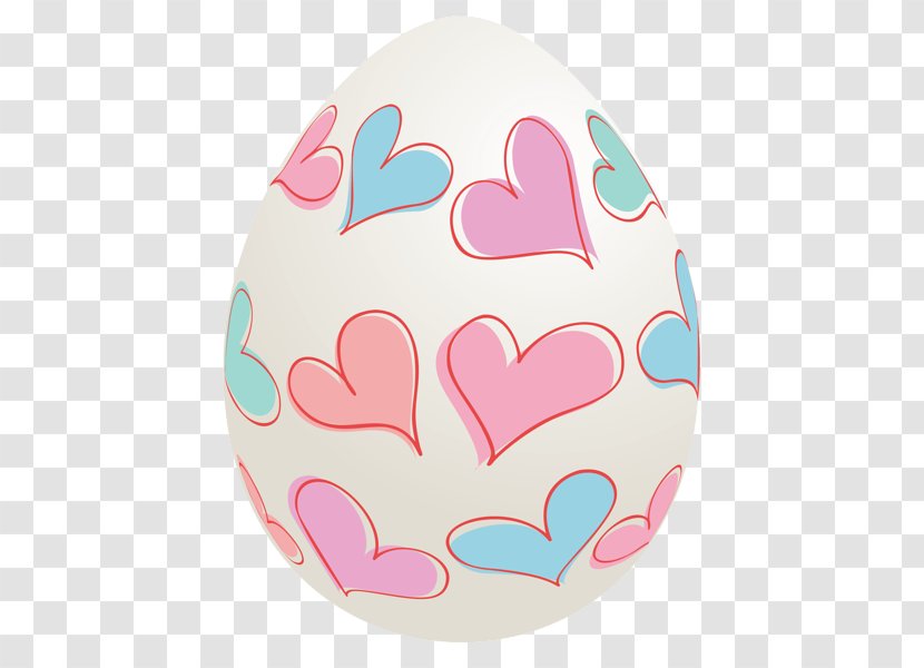 Red Easter Egg Bunny Clip Art - Chinese Eggs Transparent PNG