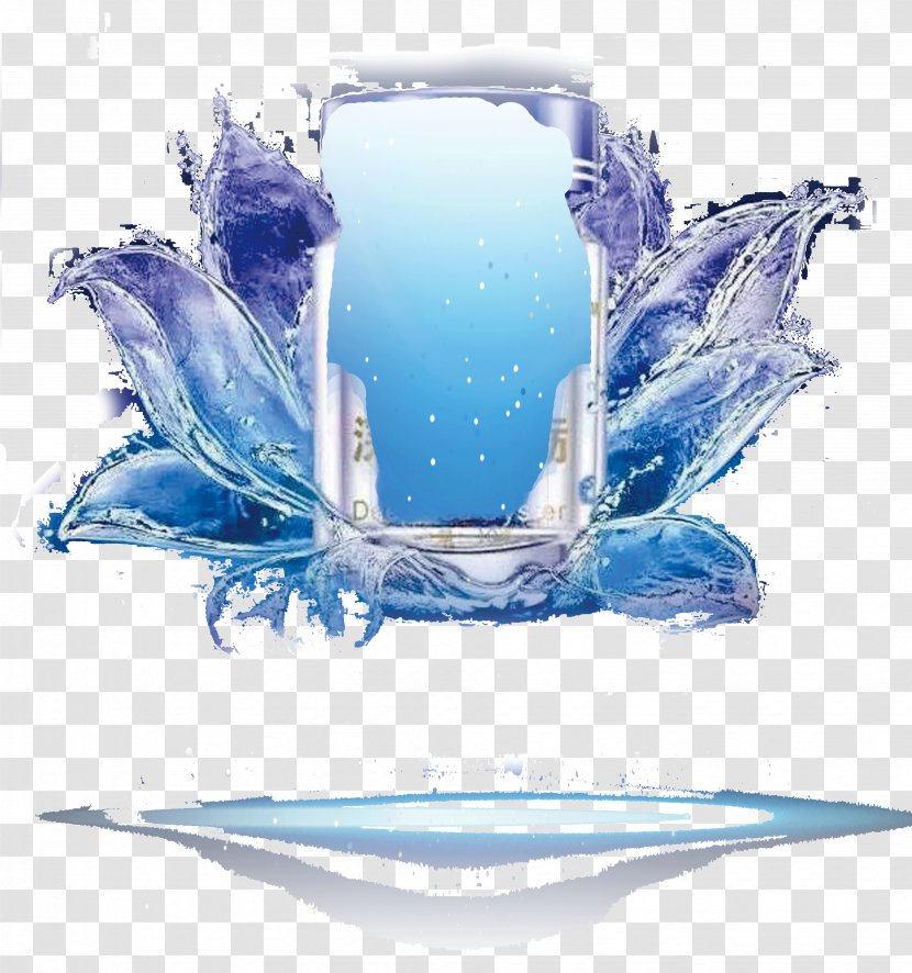 Water Glass - Outdoor Wateruse Restriction - The Effect Of Petals Transparent PNG