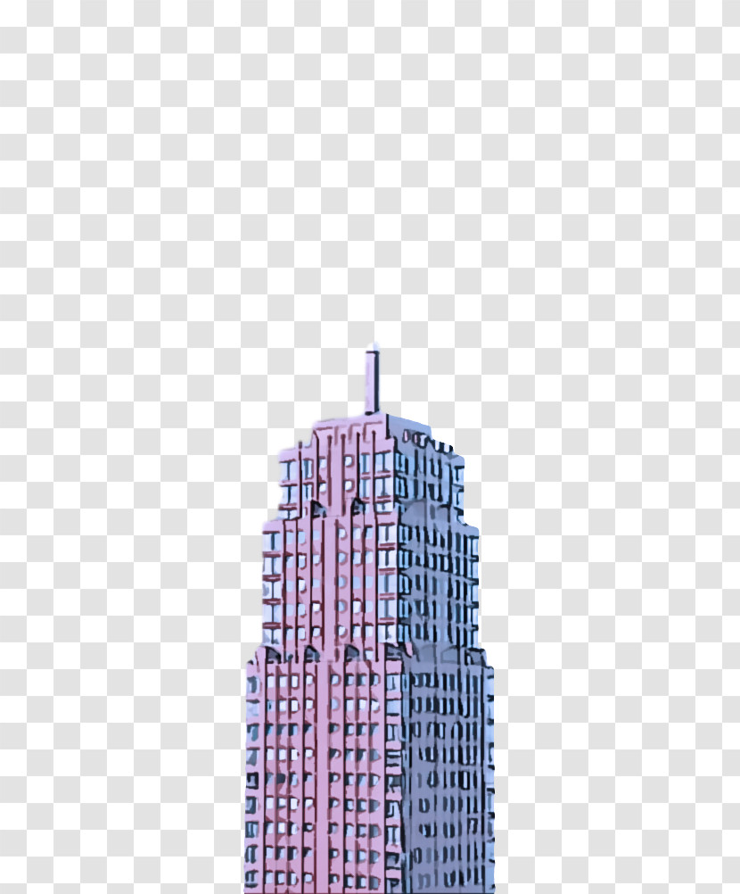 Skyscraper Violet Tower Block Human Settlement Purple Transparent PNG