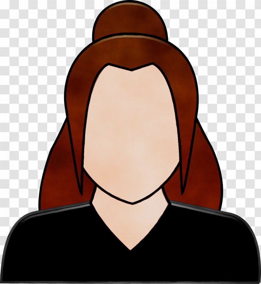 Woman Face - Watercolor - Head Transparent PNG