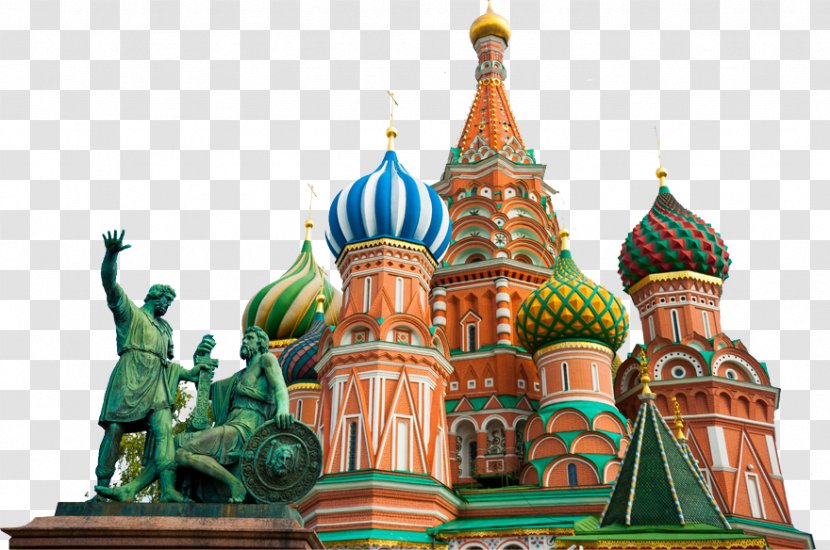 Saint Basil's Cathedral Moscow Kremlin Lenin's Mausoleum Red Square Kazan Cathedral, - El Castillo Transparent PNG