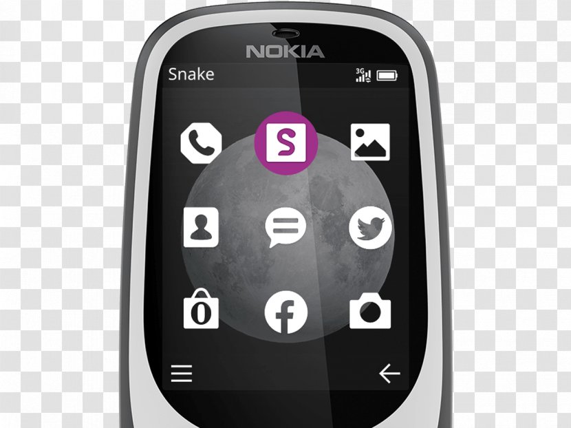 Nokia 3310 (2017) 3G Phone Series - Mobile - Smartphone Transparent PNG