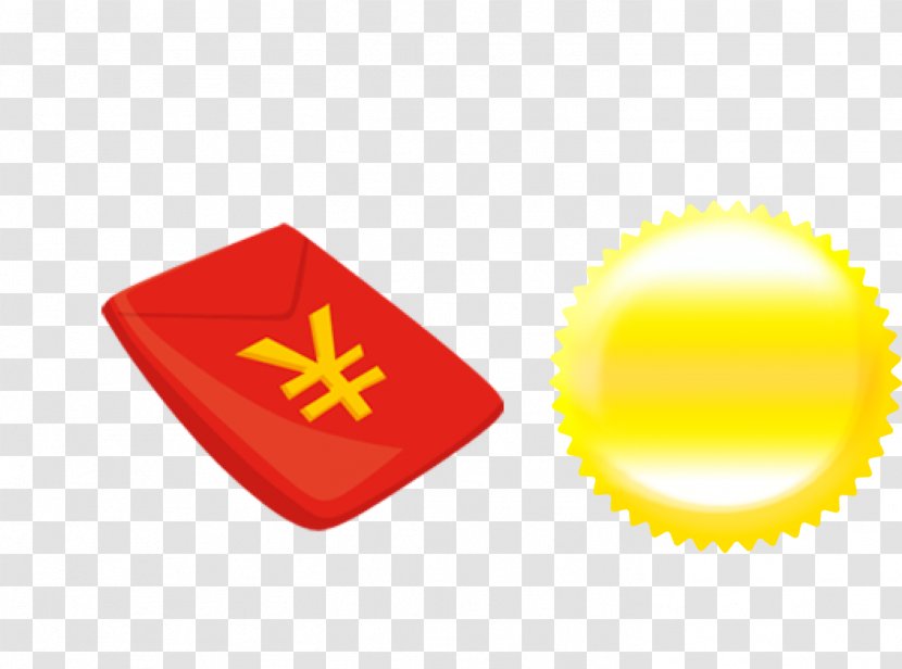 Floating Red - Yellow - Product Design Transparent PNG