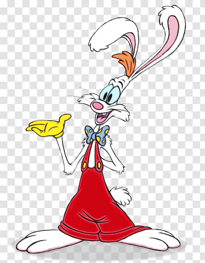 Bugs Bunny - Jessica Rabbit - Line Art Tail Transparent PNG