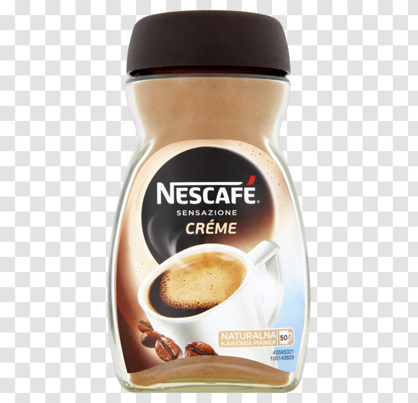 Instant Coffee Nescafé Taste Caffè Crema - Nescaf%c3%a9 Transparent PNG