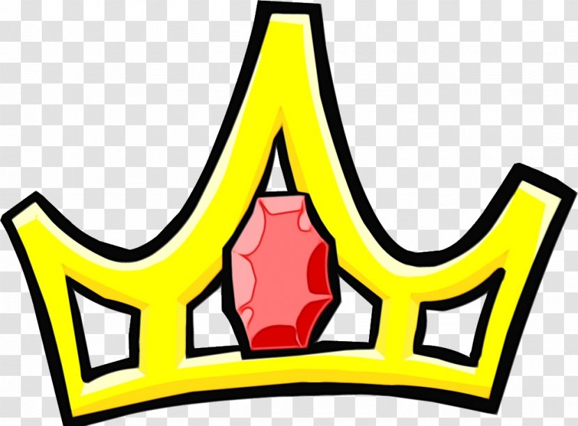 Crown - Yellow - Emblem Symbol Transparent PNG