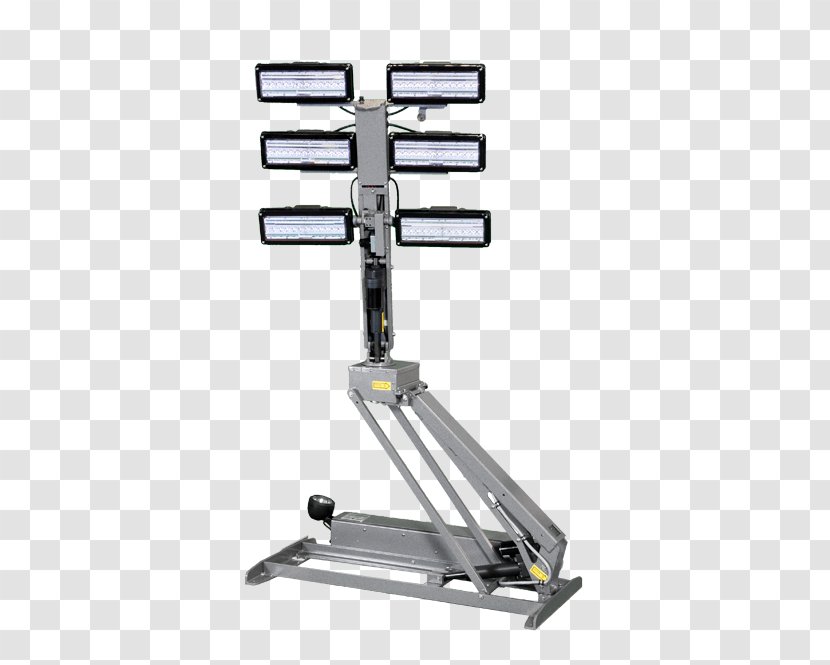 Searchlight Weightlifting Machine Light Tower - Plum Transparent PNG