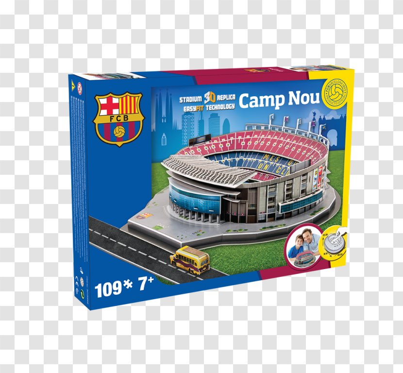 Camp Nou FC Barcelona Jigsaw Puzzles Puzz 3D 3D-Puzzle - Structure Transparent PNG