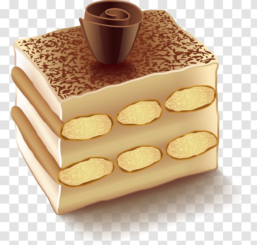 Tiramisu Italian Cuisine Clip Art - Dessert - Cake Transparent PNG