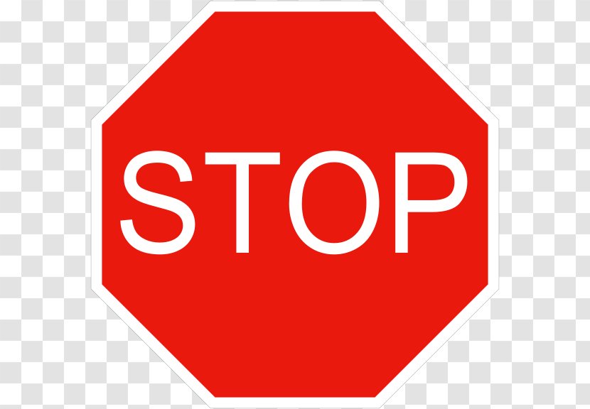 Stop Sign Traffic Clip Art Transparent PNG