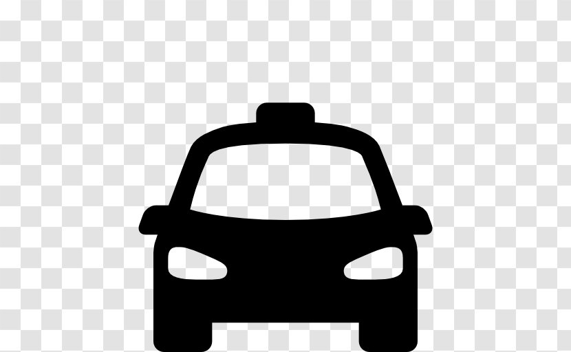 Taxi Car Uber - Silhouette - Driver Transparent PNG