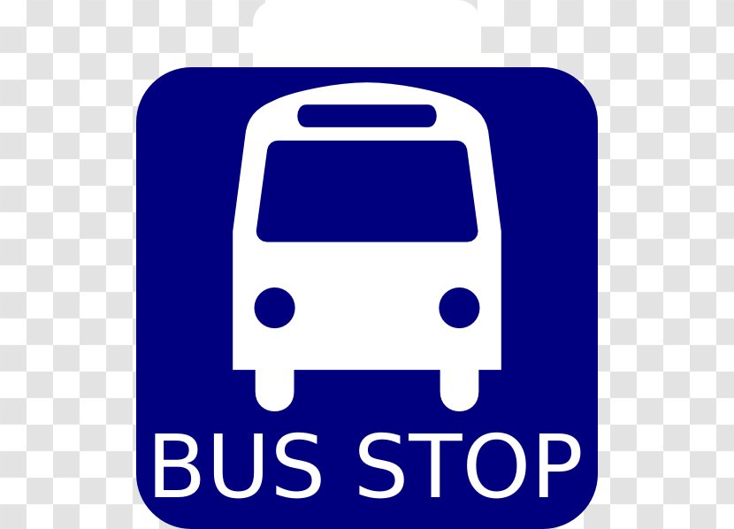 Bus Stop Sign School Traffic Laws Clip Art - Picture Of Transparent PNG