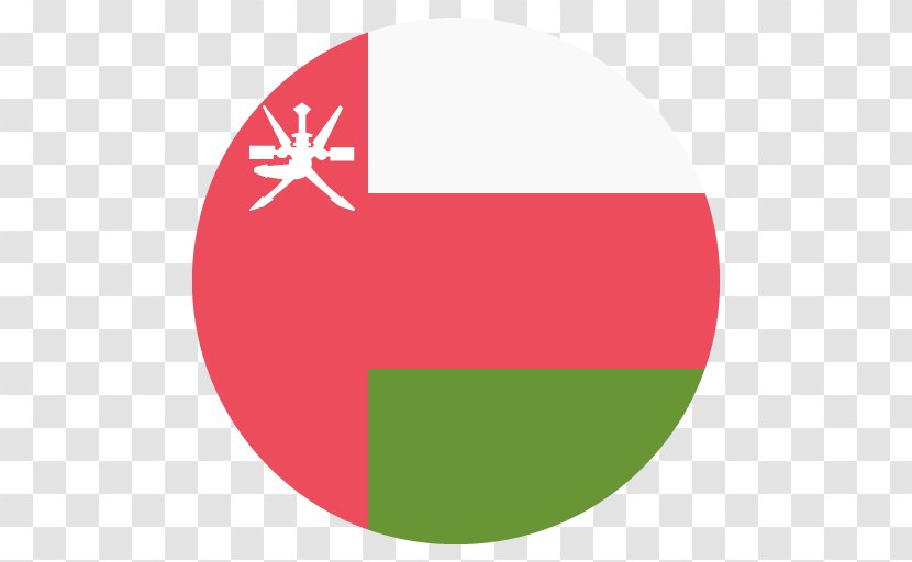 Flag Of Oman Emoji National - Sms - Vector Transparent PNG