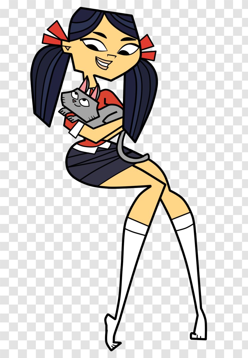 Total Drama Island Fresh TV Art Drawing - Tree - Kitty Vector Transparent PNG