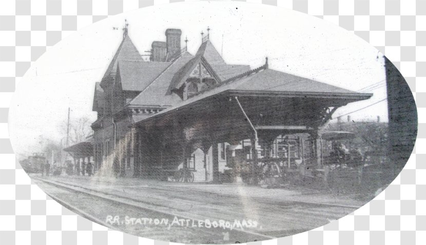 Mode Of Transport House - Black And White Transparent PNG