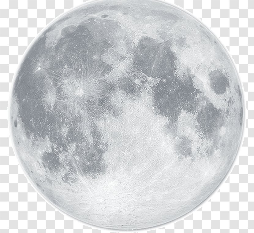 Earth Full Moon Lunar Phase Supermoon - Blue Transparent PNG