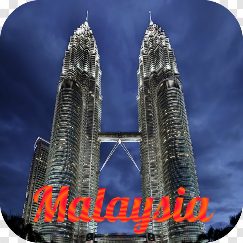 Petronas Towers Kuala Lumpur Tower City Centre Skyway World Trade Center - Skyscraper Transparent PNG