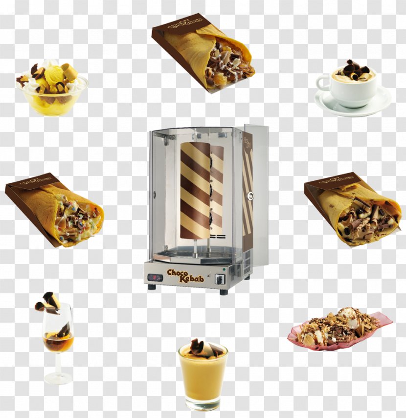 Kebab Ice Cream Chocolate Espetada Skewer - Italian Cuisine Transparent PNG