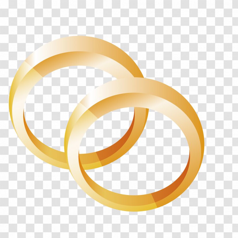 Wedding Ring Engagement Diamond - Metal Cartoon Transparent PNG