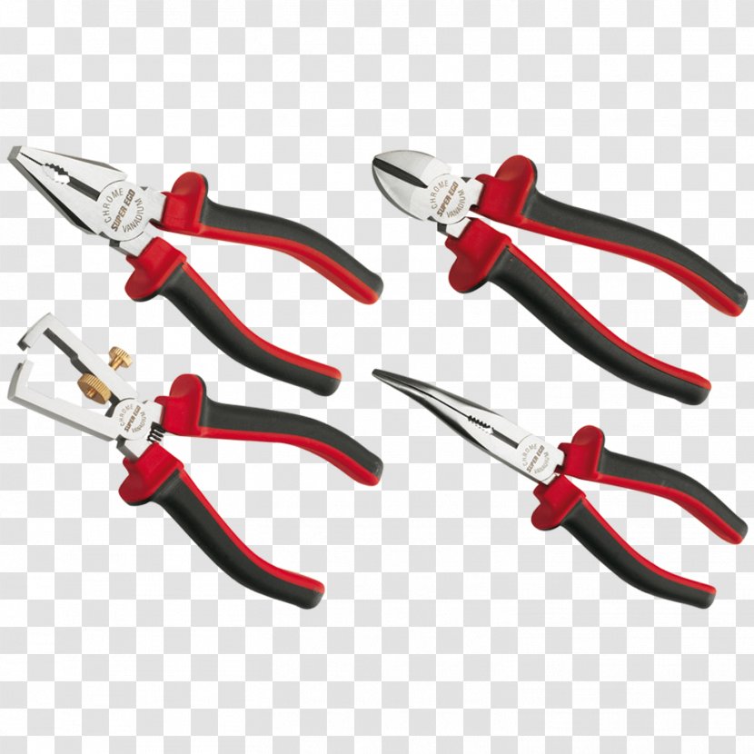 Lineman's Pliers Tool Spanners Diagonal - Locking - Plier Transparent PNG