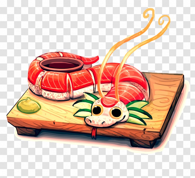 Daily Painting: Paint Small And Often To Become A More Creative, Productive, Successful Artist Drawing DeviantArt - Deviantart - Vector Sushi Dragon Transparent PNG
